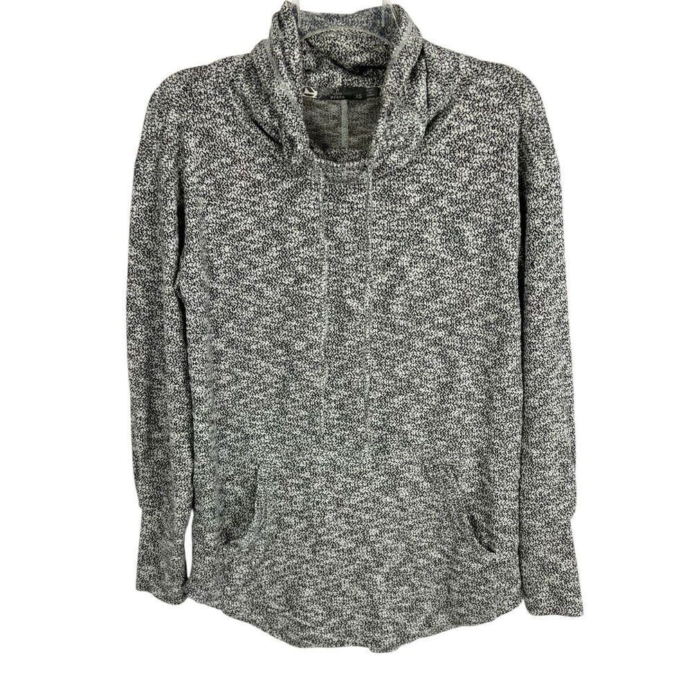 PrAna Cowl Neck Lightweight Organic Cotton Blend Long Sleeve Pullover Women’s XS